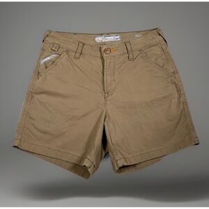 ARIAT Rebar Perfect Rise Made Tough 5" Women's Size 28R Brown Short-EUC